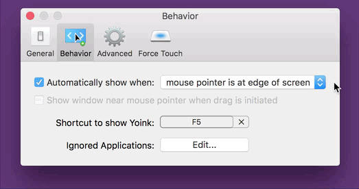 Yoink 3.2 Preferences Inactive Checkbox